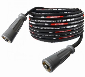 Wąż 5 m do myjek ciśnieniowych Karcher HD HDS DN8 400 bar 155°C TR22 Easy Lock Force