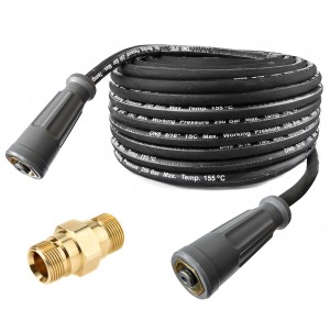 Wąż 10m do Karcher HD HDS DN8 250 bar 155°C TR22 Easy Lock Force Przedłużka