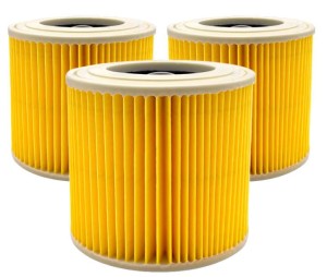 3x FILTR WZMOCNIONY DO KARCHER MV2 MV3 WD2 WD3 SE4001 WD2 PLUS KWD V17 V15